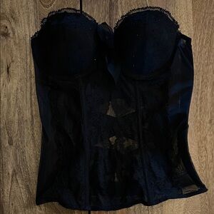 VS Black Lace Bustier